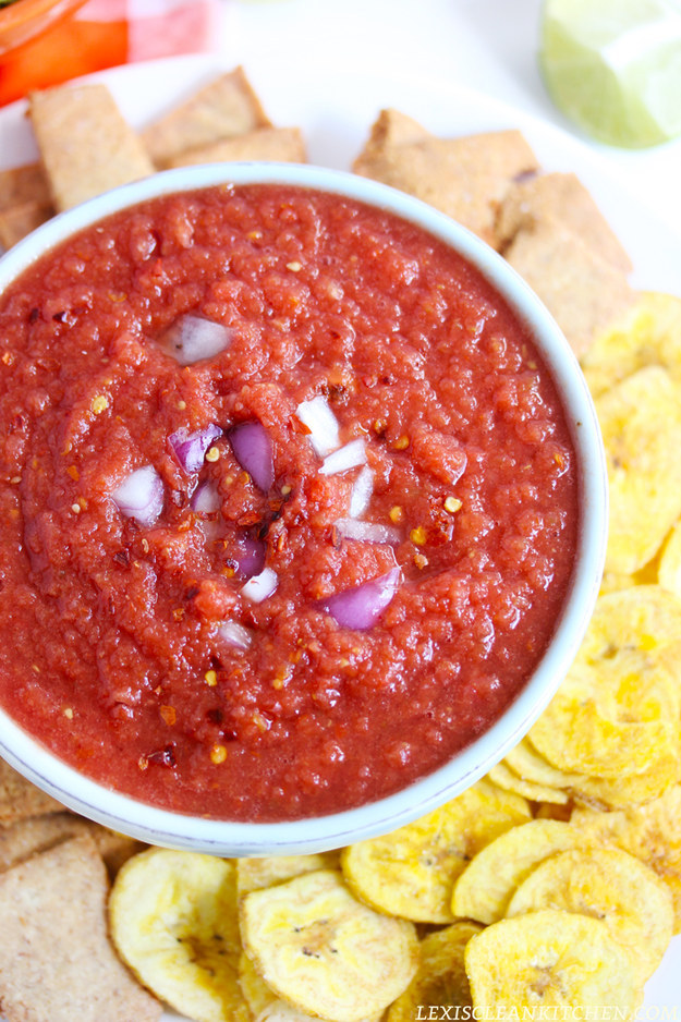 Restaurant-Style Blender Salsa