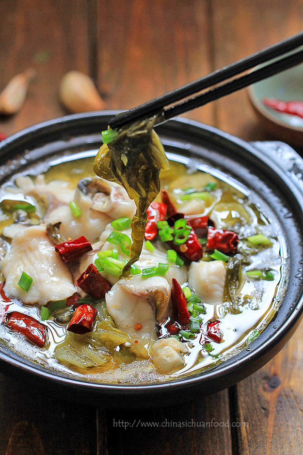 Hot Fish Stew (Suan Cai Yu)
