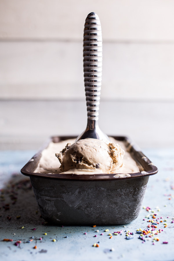 No-Churn Chocolate Espresso Chip Ice Cream