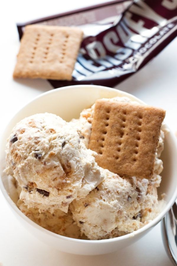 No-Churn S'more Ice Cream