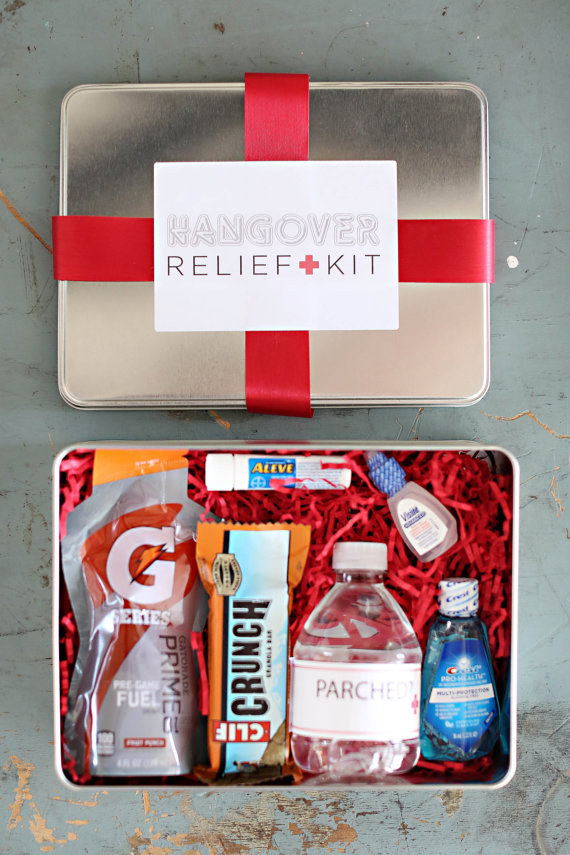And this first aid kit that your hungover self will thank you for later.