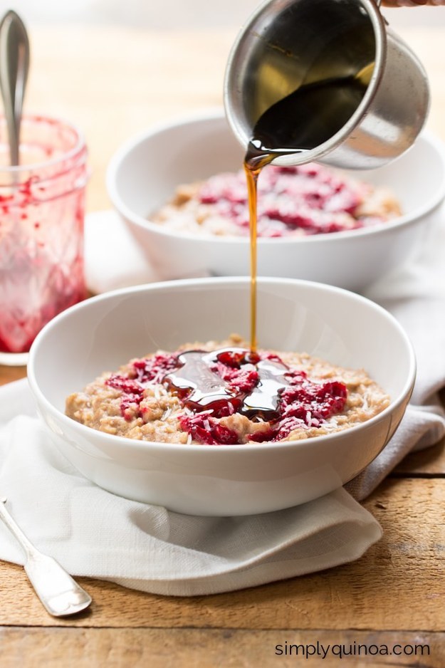 PB & J Oatmeal