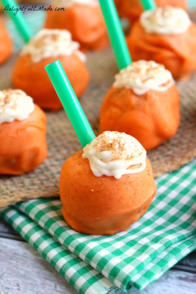 Pumpkin Spice Latte Oreo Cookie Balls