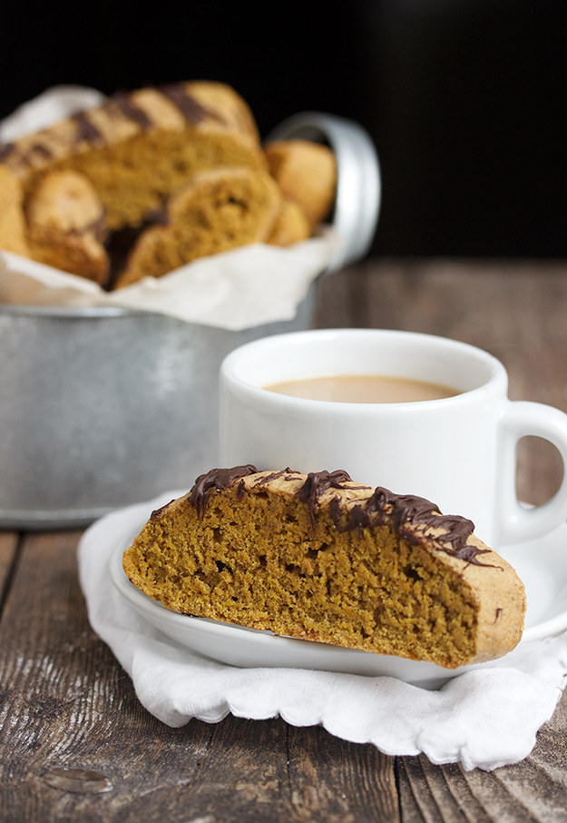 Pumpkin Spice Latte Biscotti