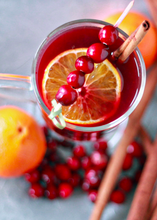 Cranberry Orange Mulled Wine