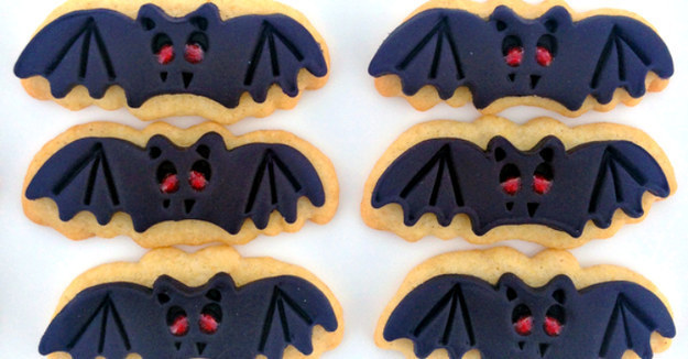 Vampire Bat Cookies