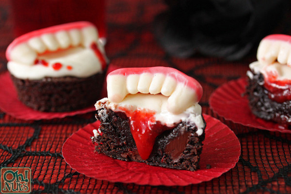 Vampire Bite Brownies