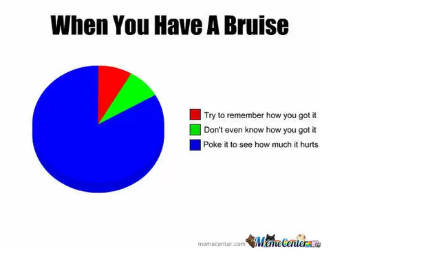 So what the hell can you do to stop all those black and blues from popping up?