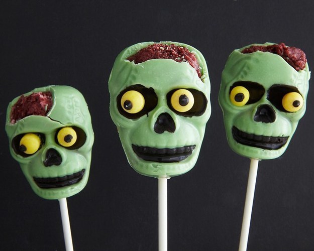 Zombie Cake Pops