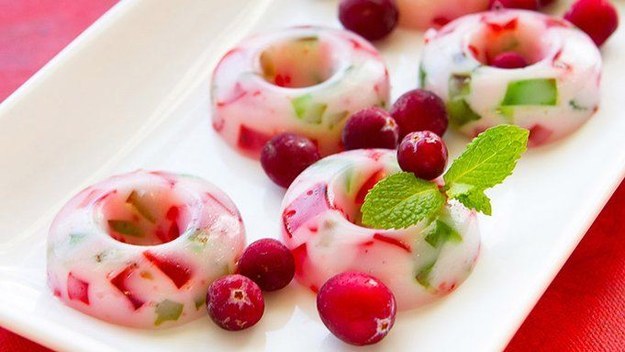 Stained Glass Holiday Jelly Shots