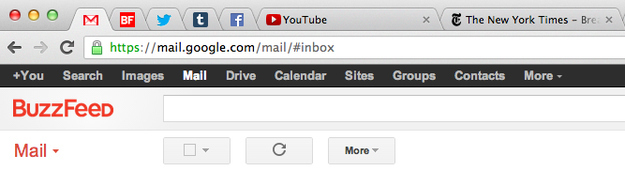 Pin your most used tabs to the left to keep things clean and allow for more space.