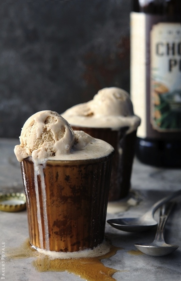 There's basically no way to add too much ice cream to an ice cream float.