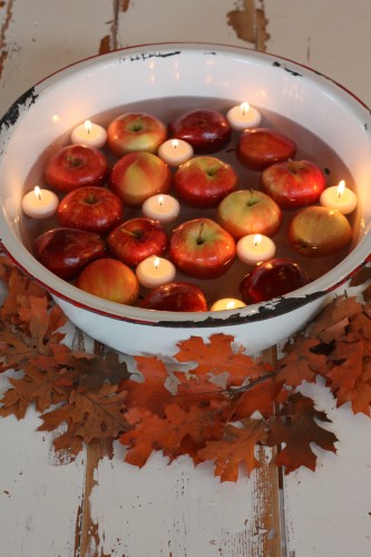 9 apple centerpiece
