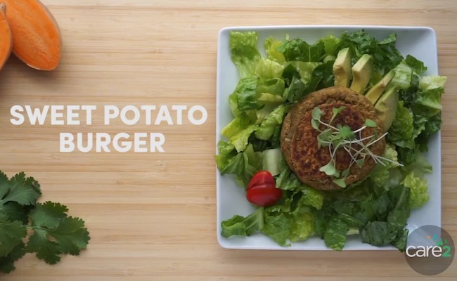 Vegan Sweet Potato Burgers