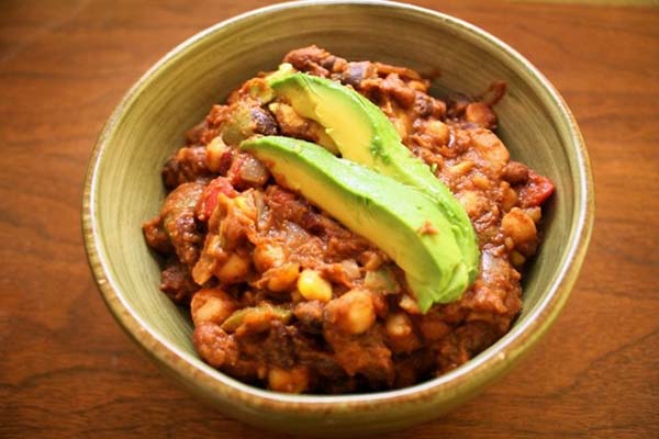 Vegan Four Bean Chili