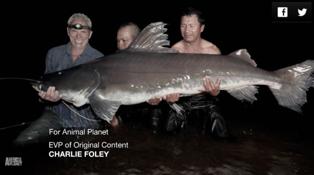 This 250-pound piraiba that only Jeremy Wade would describe as "absolutely wonderful."